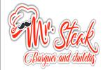 Logotipo Mr Steak burguer and Chuletas