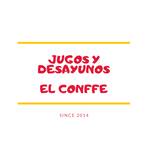Logotipo Jugos y Desayunos El Conffe