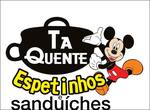 Logotipo Ta Quente Espetinhos e Sanduíches