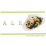 Logotipo Ensaladas Ale