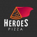 Logotipo Pizzaria Heroes