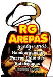 Logotipo RG Arepas & Algo Mas