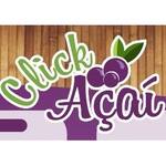 Logotipo Click Pastelaria e Açaí