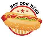 Logotipo Hot Dog Menu