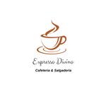Logotipo Expresso Divino Cafeteria e Salgaderia