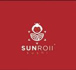 Logotipo Sun Roll Sushi Carretas