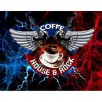 Logotipo Coffe House & Rock