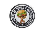 Logotipo Mundo tortas y hamburguesas
