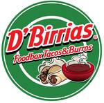 Logotipo D'Birrias Foodbox Tacos&Burros