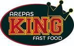 Logotipo Arepas King Fast Food