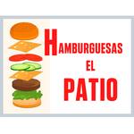 Logotipo Hamburguesas El Patio