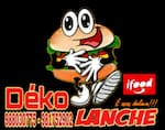 Logotipo Deko Lanches e Batata Recheada