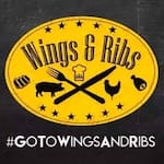 Logotipo Wings & Ribs (centro)