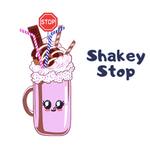 Logotipo Shakey Stop
