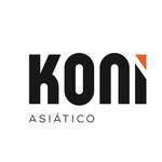 Logotipo Koni Asiático Barra-