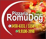 Logotipo Pizzaria Romu Dog