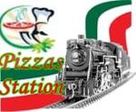 Logotipo Pizzas Station