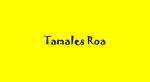 Logotipo Tamales Roa Insurgentes