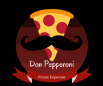 Logotipo Don Pepperoni Pizzas Artesanais