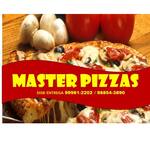 Logotipo Restaurante Master Burguer e Pizzaria