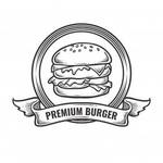 Logotipo Premium Burguer