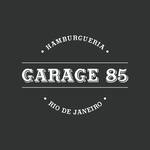 Logotipo Hamburgueria Garage 85