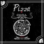 Logotipo Pizza & Grill