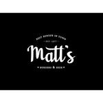 Logotipo Matt’s Burgers & Beer