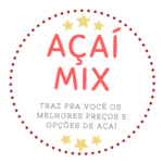 Logotipo Açaí Mix Ponta Negra