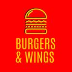 Logotipo Burgers & Wings Coyoacan