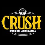 Logotipo Crush Burger - Hamburgueria Artesanal