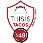 Logotipo This Is taco Escandon