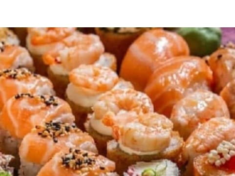 Combo salmão /camarão  20 peças