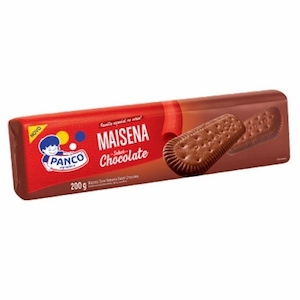 Biscoito Maizena Sabor Chocolate Panco 200g
