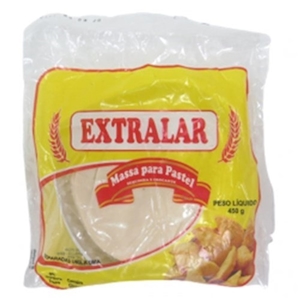 Massa para Pastel Extralar Embalagem 450g