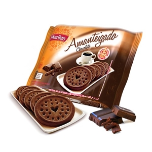 Biscoito Doce Amanteigado Marilan Chocolate Embalagem 330g