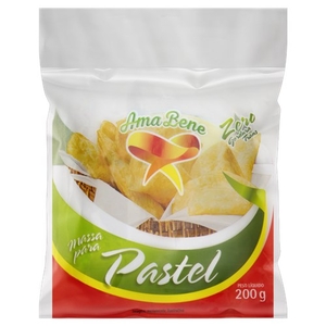 Massa Fresca para Pastel Amabene Disco Pacote 200g