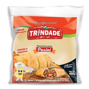 Massa para Pastel Trindade Embalagem 400g