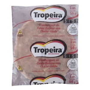 Hambúrguer Bovino com Cheiro Verde Tropeira 56g