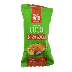 Bolinho de Coco Celivita sem Açúcar 35g