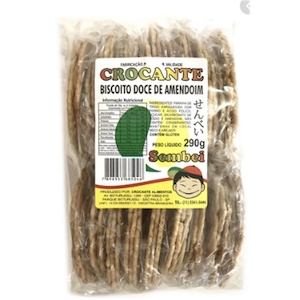 Biscoito Sembei Crocante Doce de Amendoim 290gr