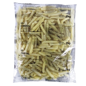 Batata Palito Cristal Congelada 2kg