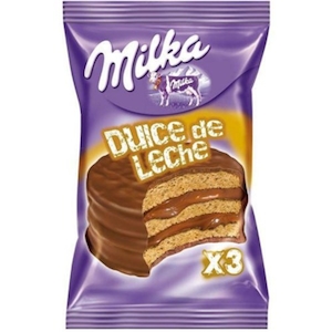 Alfajor Milka Dulce X3 Embalagem 70g