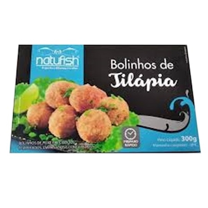 Bolinho Peixe Natufish Tilápia 300g