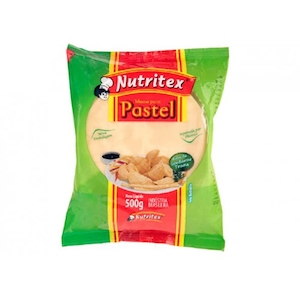 Massa Fresca para Pastel Nutritex Grande Embalagem 500g