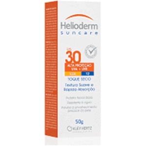 Protetor Solar Facial Fps30 Toque Seco Helioderm 50g
