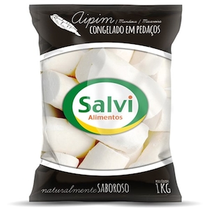 Aipim Congelado Salvi Embalagem 1kg