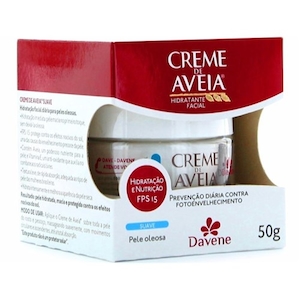 Creme Hidratante Facial Davene Aveia Intensa Embalagem 50g
