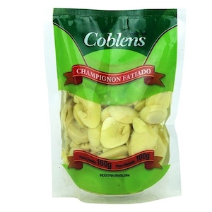 Champignon Fatiada Conserva Coblens Embalagem 100g