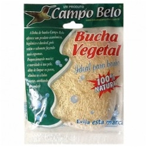 Bucha Vegetal Campo Belo Pedaço Embalagem 1 Un